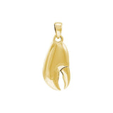 Lobster Claw Solid Gold Pendant GPD4408 - Pendant
