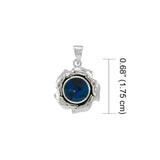 Dolphins Sterling Silver Pendant JP029 - Pendants