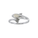 Dolphin Sterling Silver Ring MG463 - Rings