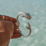 Whale Shark Cuff Bracelet TBA188 - Cuff Bracelet