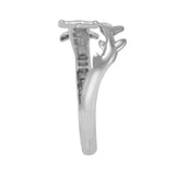 Hammerhead Shark Silver Cuff Bracelet with open lock TBA221