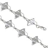 Manta Ray Sterling Silver Link Bracelet TBG327 - Bracelets