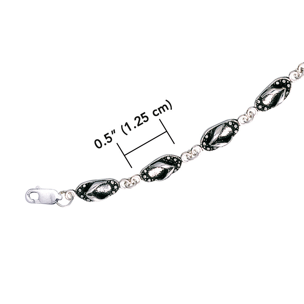 Flip Flops Link Bracelet TBG577 - Bracelets