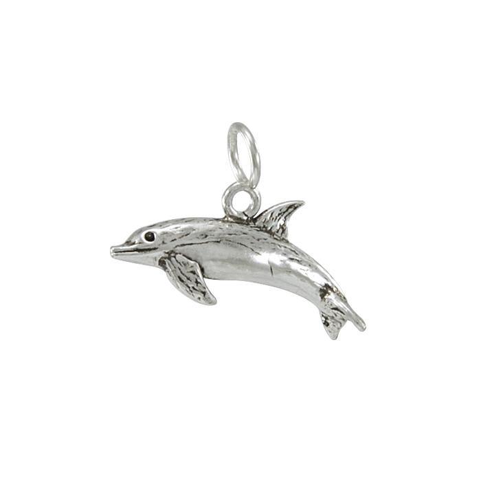 Dolphins Sterling Silver Charm TC126 - Charms
