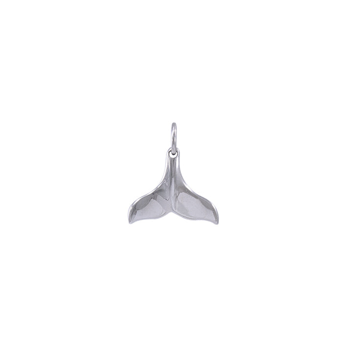 Whale Tail Sterling Silver Charm TC570 - Charms
