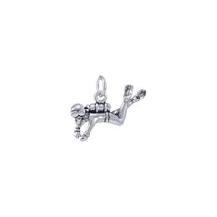 Diver Sterling Silver Charm TC604 - Charms