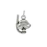 Dive Mask Sterling Silver Charm TC606 - Charms