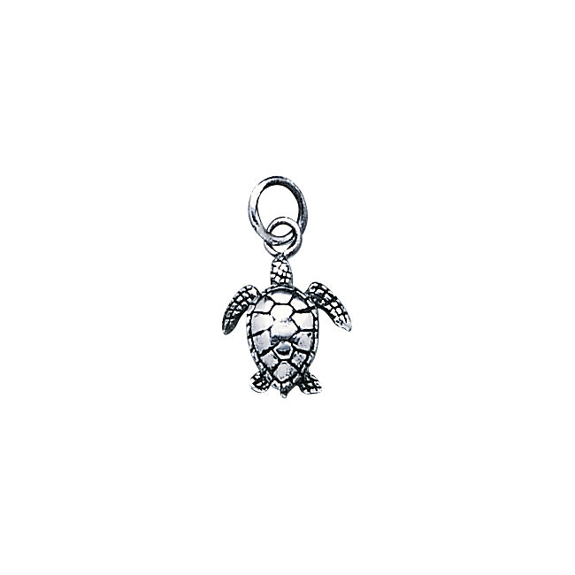Sea Turtle Sterling Silver Charm TC906 - Charms