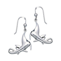 Manta Ray Sterling Silver Hook Earring TE2018 - Earrings