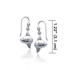 Sunfish Sterling Silver Hook Earring TE2189 - Earrings