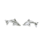 Whale Sterling Silver Post Earring TE2585 - Earrings