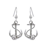 Rope Anchor Hook Earring TER1496 - Earrings