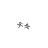 Starfish Sterling Silver Post Earrings TER1640 - Earrings