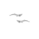 Whale Sterling Silver Post Earring TER2008