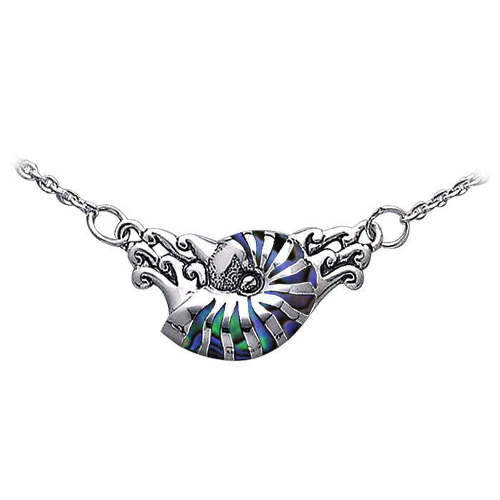 Nautilus Sterling Silver Necklace TN246-DD