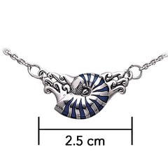 Nautilus Sterling Silver Necklace TN246