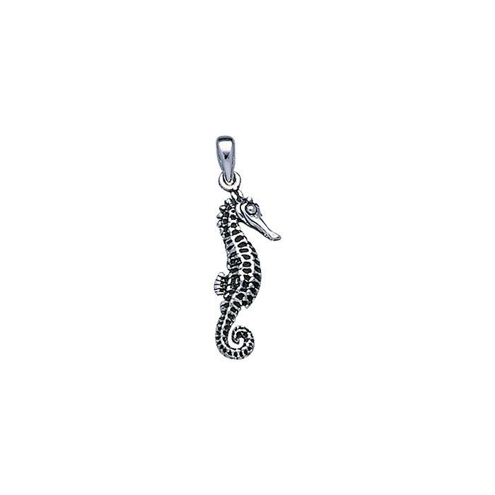 Sea Horse Sterling Silver Pendant TP2324 - Pendants