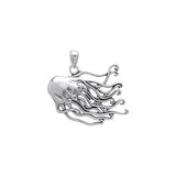 Box Jellyfish Sterling Silver Pendant TP3118 - Pendants