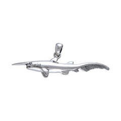 Goblin Shark Sterling Silver Pendant TP3183 - Pendants