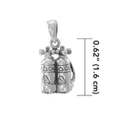 Double Dive Tanks Set Sterling Silver Pendant TP945 - Pendants