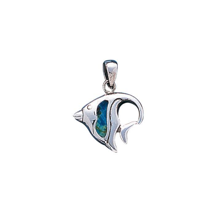 Angelfish Sterling Silver Pendant TP963