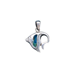 Angelfish Sterling Silver Pendant TP963
