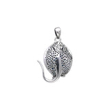 Japanese Electric Ray Sterling Silver Pendant TPD047 - Pendants