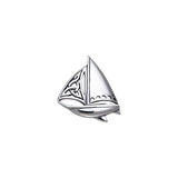 Celtic Sailboat Pendant TPD073 - Pendants
