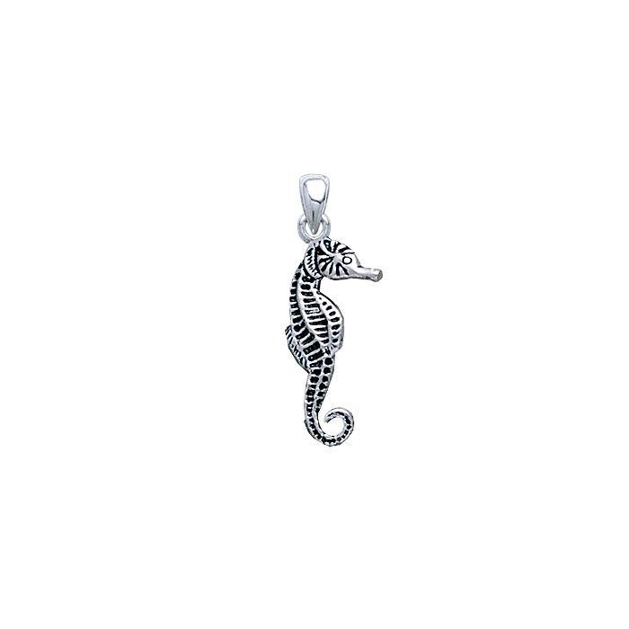 Seahorse Sterling Silver Pendant TPD1674 - Pendants