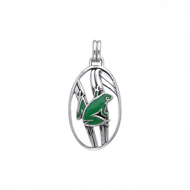 Ted Andrews Frogs Pendant TPD368 - Jewelry