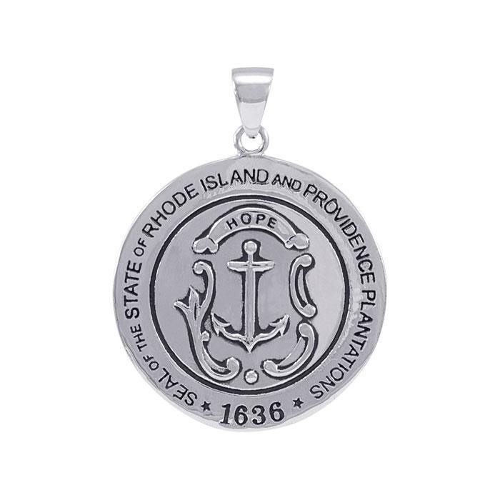 Seal of State of Rhode Island and Providence Plantations TPD4452 - Pendants