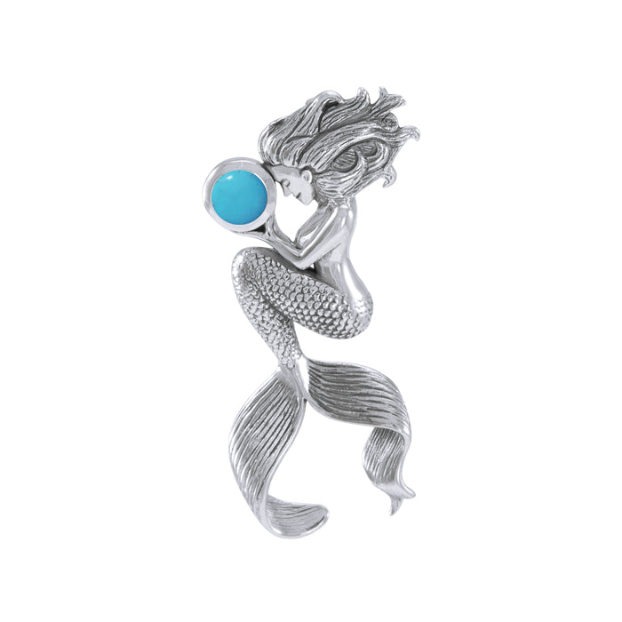 Mermaids Oracle Sterling Silver Pendant TPD4897 - Pendants