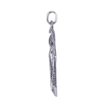 Celtic Mermaid Goddess Sterling Silver Pendant TPD4940 - Pendants