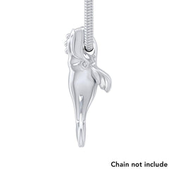 Sterling Silver Northern Right Whale Tail Pendant TPD5153 - Pendant