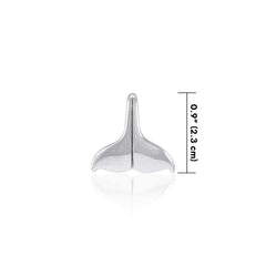 Whale Tail Silver Pendant TPD5302 - Pendant