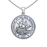 Manchester By The Sea Sterling Silver Pendant Medium Version TPD5525 - Pendant