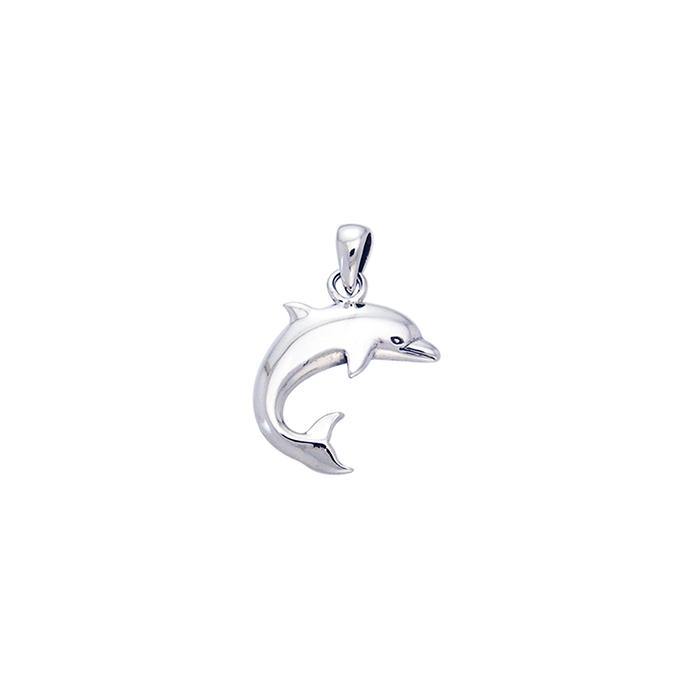 Dolphins Sterling Silver Pendant TPD831 - Pendants