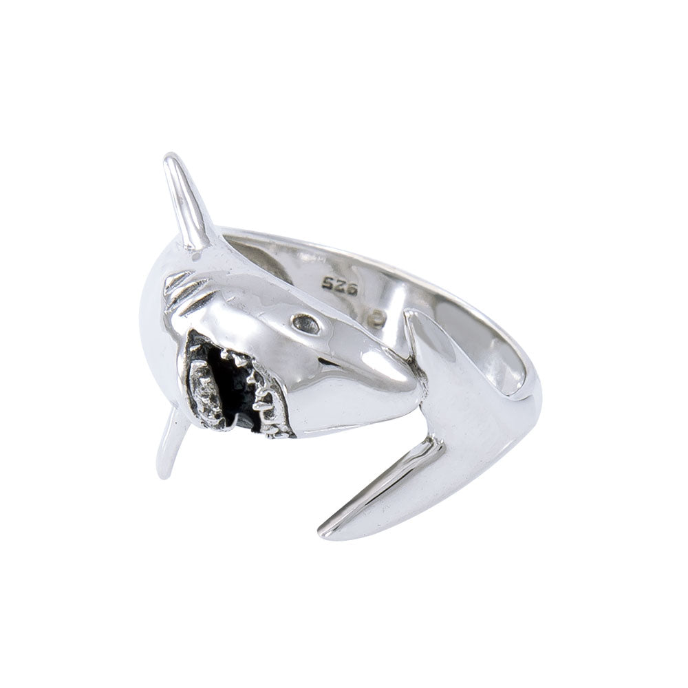 Great White Shark Ring TR1481 - Rings
