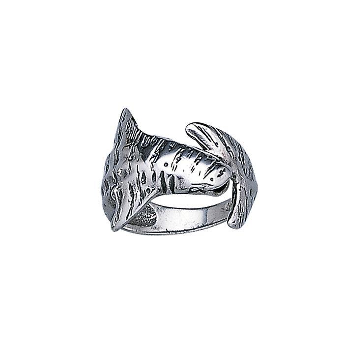Whale Shark Sterling Silver Ring TR1849 - Rings