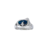 Dive Mask Sterling Silver Ring TR3314 - Rings