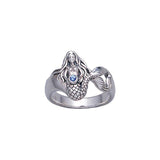Mermaid Sterling Silver Ring TR3434 - Rings