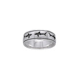 Shark School Sterling Silver Ring TR3693 - Rings