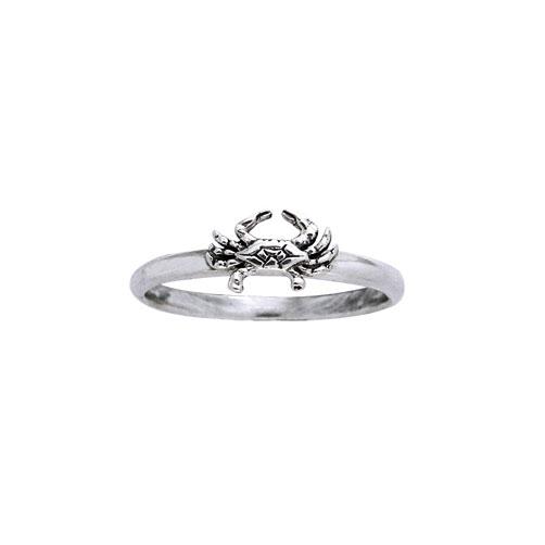 Silver Crab Ring TR812
