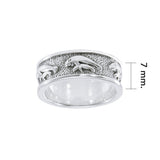 Mother Manatee Silver Ring TRI034 - Rings