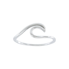 Wave Sterling Silver Ring TRI1632 - Rings