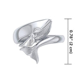 Fantastic Bull Whale Silver Ring TRI1765 - Ring