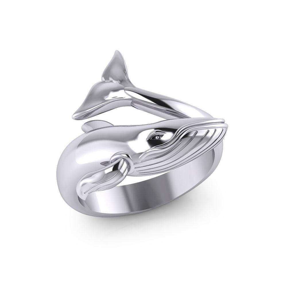 Blue Whale Sterling Silver Ring TRI1926 - Ring