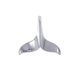 Whale Tail Sterling Silver Pendant WP004 - Pendants